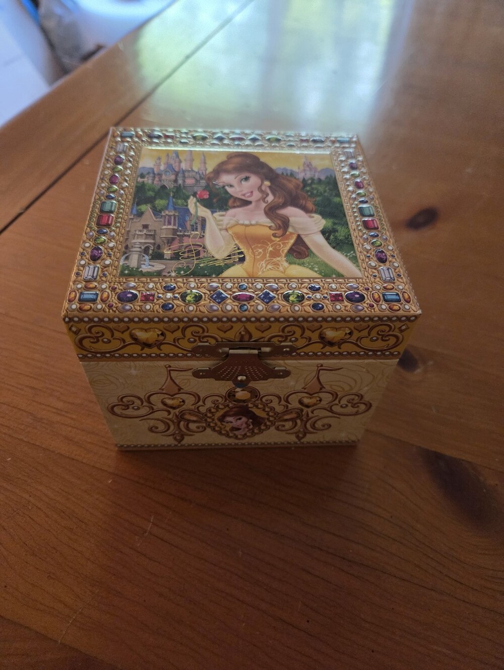 Disney Beauty And The Beast Music Jewelry Box